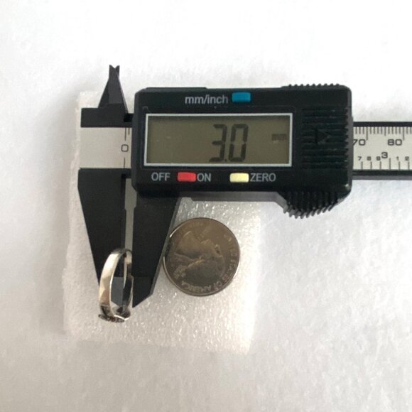 Sterling Silver 925 Marcasite X Criss Cross Knot Band Ring Sz 7.5 - Picture 16 of 16